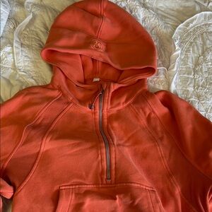 Lululemon Orange Hoodie